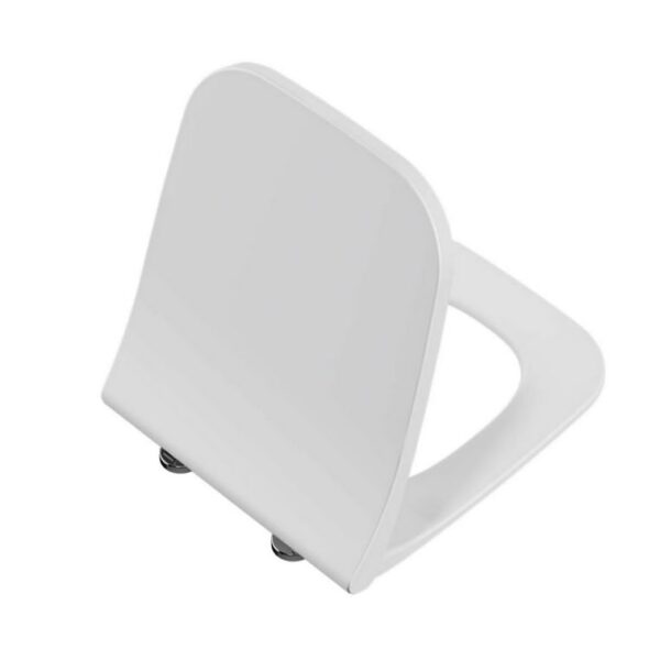Kvit Eklipse Square Rimless Close Coupled Toilet & Soft Close Seat - Image 3