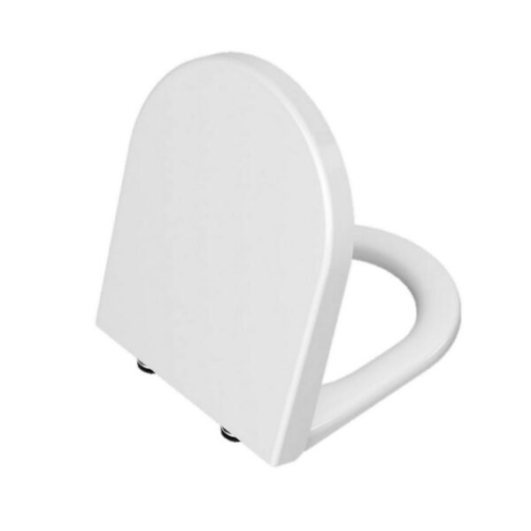Kvit Eklipse Round Rimless Close Coupled Toilet & Soft Close Seat - Image 3