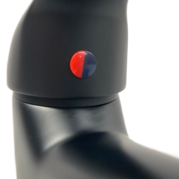 Mono Basin Mixer Tap Single Lever Handle - Matt Black - Image 4
