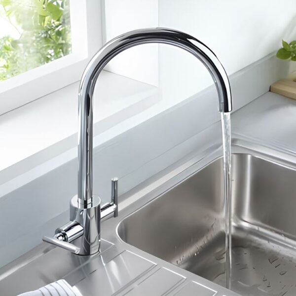 Bristan Artisan Chrome Kitchen Sink Mixer Tap With Filter - Image 3