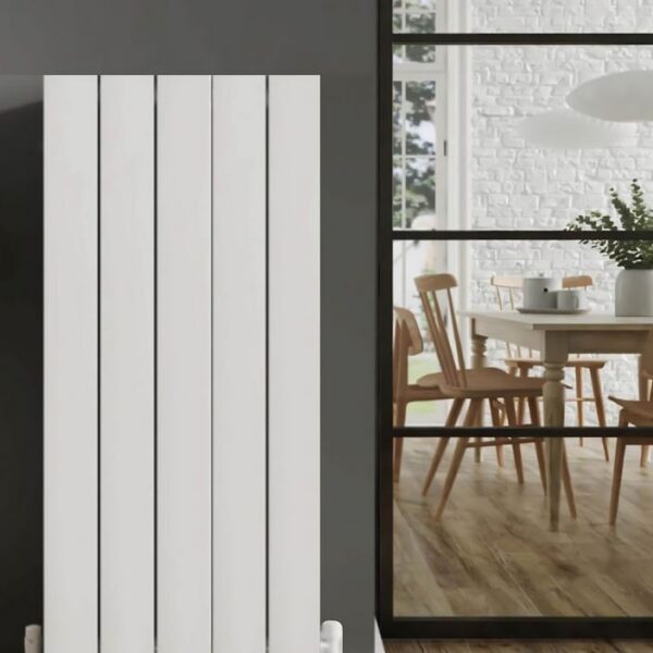 Arton White Designer Radiator 1200 x 470mm - Image 2
