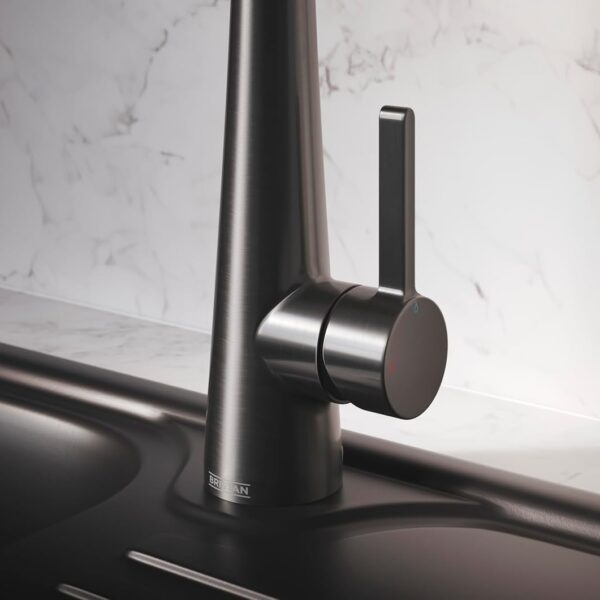 Bristan Pine Easyfit Kitchen Sink Mixer Gunmetal Tap - Image 4