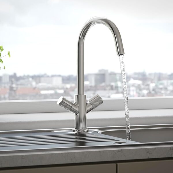 Bristan Fern Easyfit Kitchen Sink Mixer Chrome Tap - Image 2