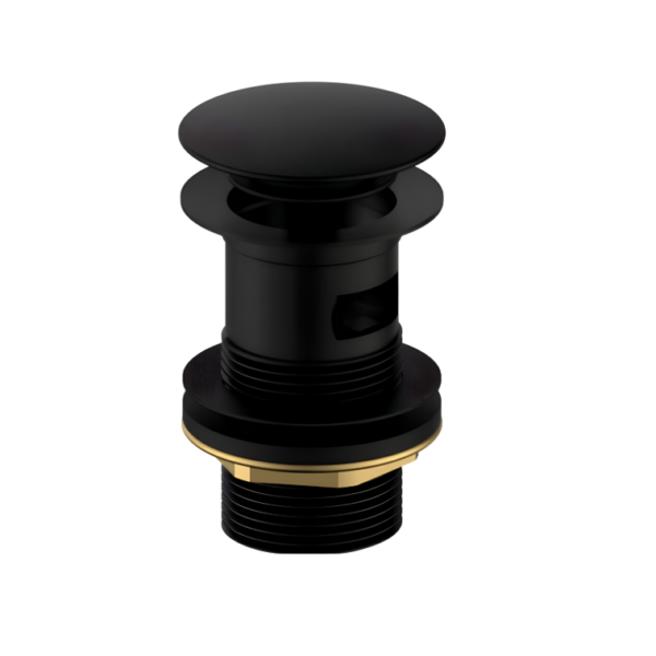 Bristan Liso Basin Mixer Tap with Clicker Waste - Black - Image 4