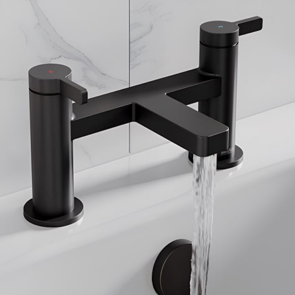 Bristan Elevar Bath Filler Tap - Black - Image 2