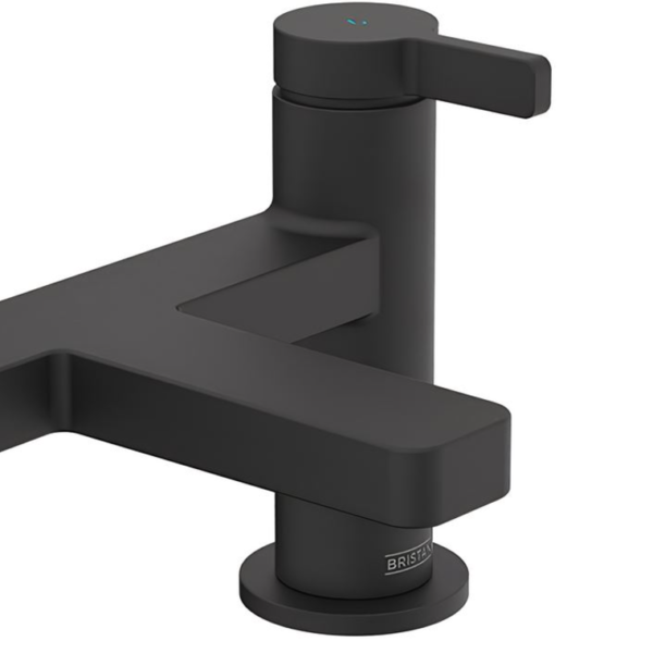 Bristan Elevar Bath Filler Tap - Black - Image 3