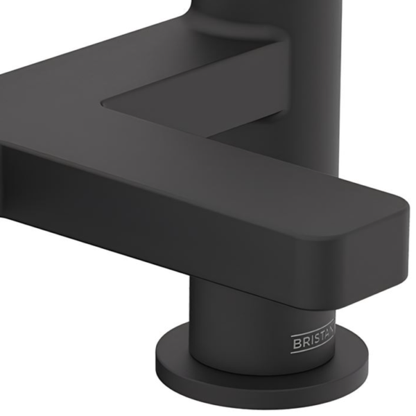Bristan Elevar Bath Filler Tap - Black - Image 4