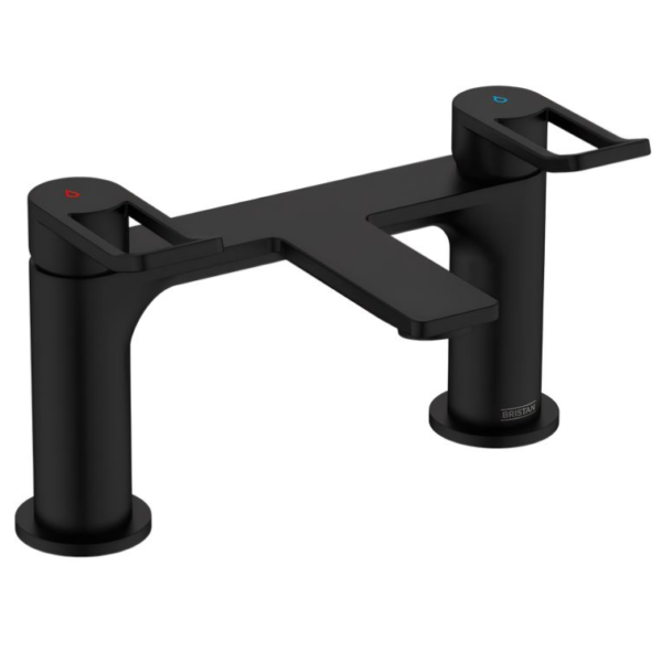 Bristan Saffron Bath Filler – Black