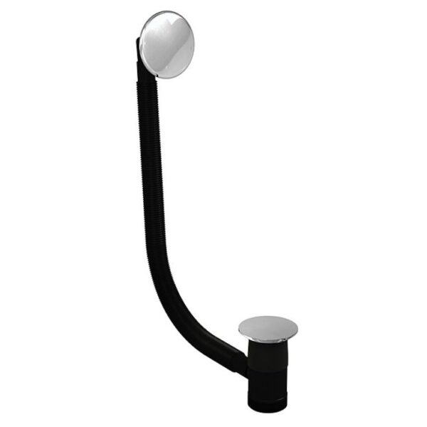 Top Fix Chrome Bath Waste & Overflow - Click Clack