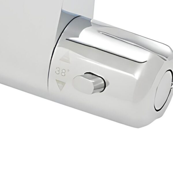 Highlife Bathrooms Chrome Exposed Mini Horizontal Thermostatic Bar Shower Valve - Image 6