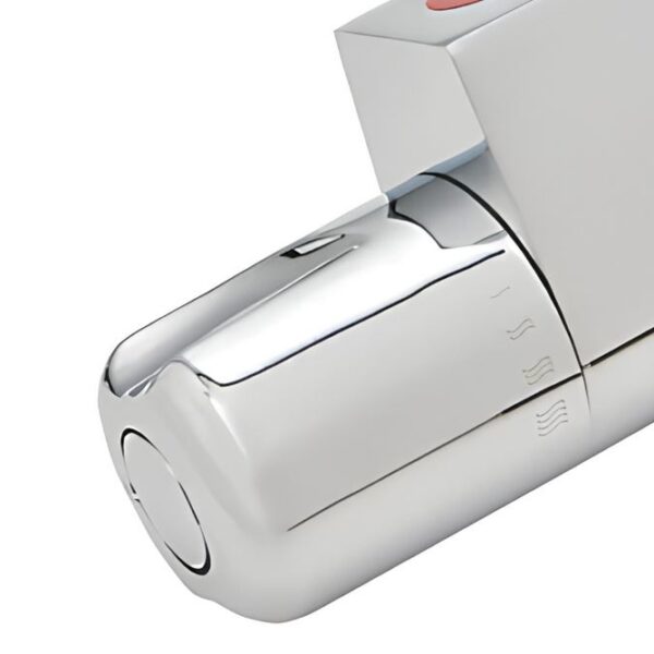 Highlife Bathrooms Chrome Exposed Mini Horizontal Thermostatic Bar Shower Valve - Image 4