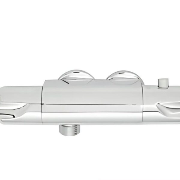 Highlife Bathrooms Chrome Exposed Mini Horizontal Thermostatic Bar Shower Valve - Image 2