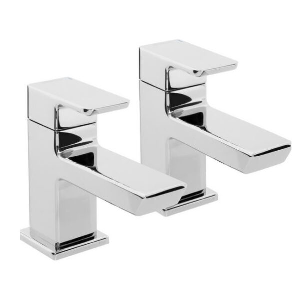 Bristan Cobalt Pair Of Bath Taps – Chrome