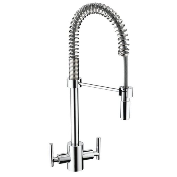 Bristan Artisan Chrome Professional Sink Mixer With Pull Out Spray