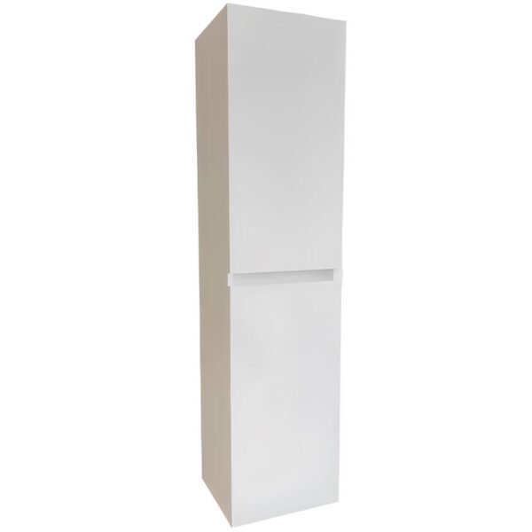 KVIT White Atlantis 1200mm Bathroom Tall Unit