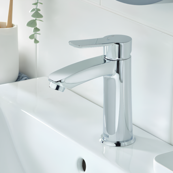 Bristan Appeal Eco Start Basin Mixer with Clicker Waste - Chrome - Image 2
