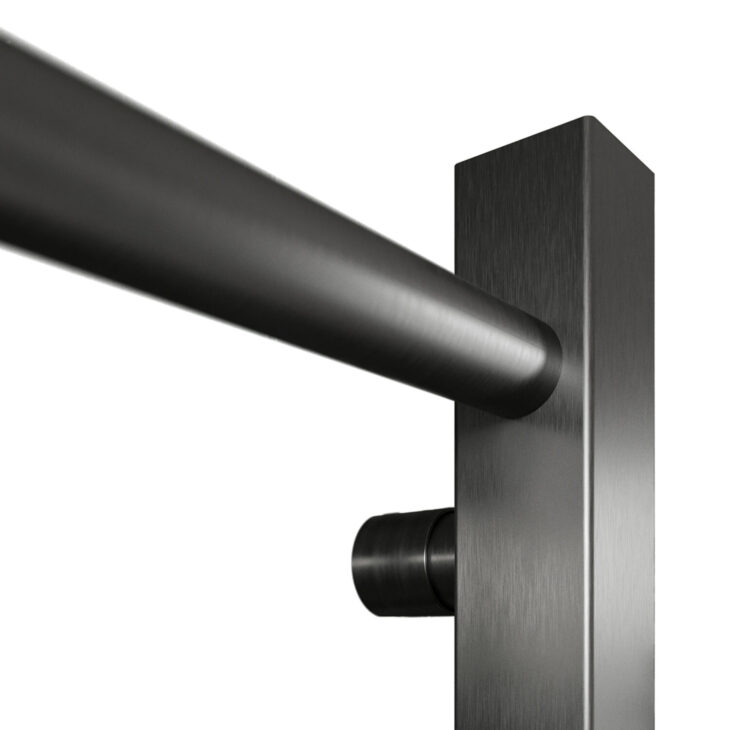 Sognare Gunmetal Vibe Towel Radiator – 500 X 1600 - Image 3