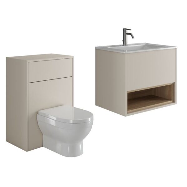 Cashmere Loughermore Wall Hung Vanity With Wc Unit - Bathroom Set