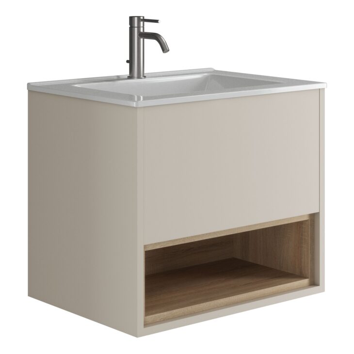 Cashmere Loughermore Wall Hung Vanity With Wc Unit - Bathroom Set - Image 5
