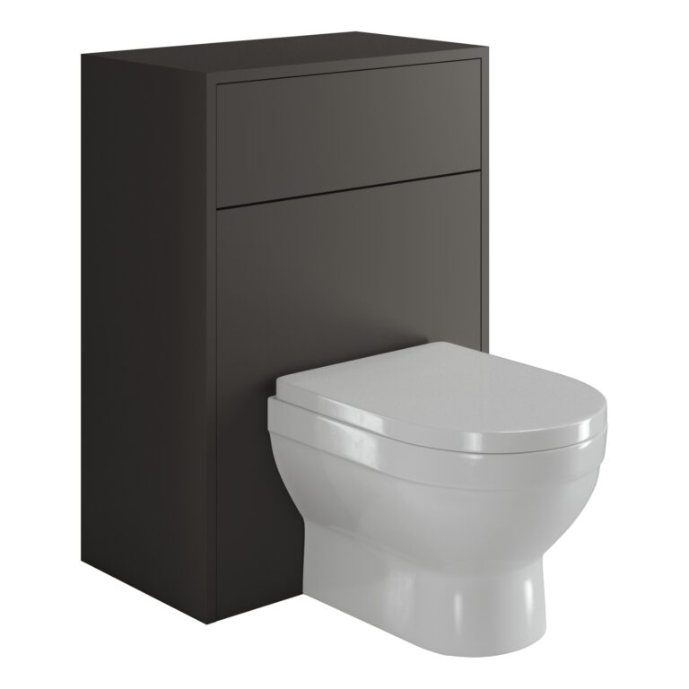 Graphite Loughermore Wall Hung Vanity With Wc Unit – Bathroom Set - Image 4