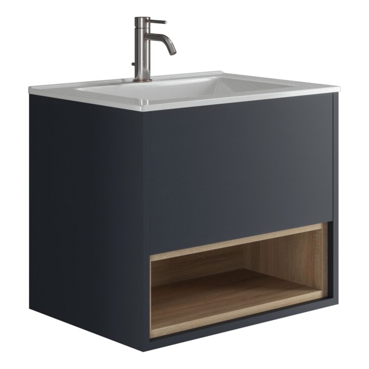 Indigo Loughermore Wall Hung Vanity With Wc Unit – Bathroom Set - Image 4