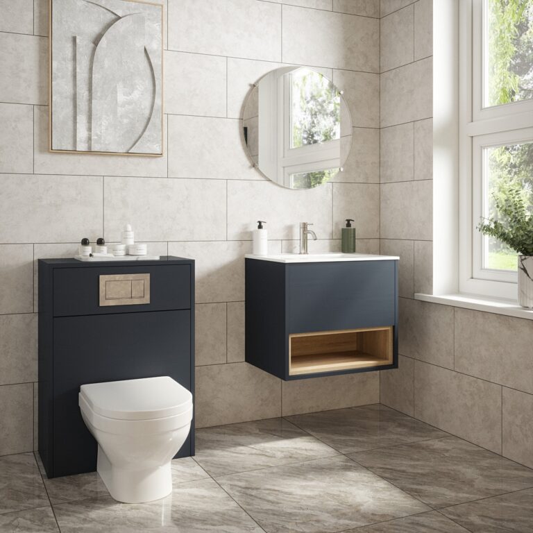 Indigo Loughermore Wall Hung Vanity With Wc Unit – Bathroom Set - Image 2