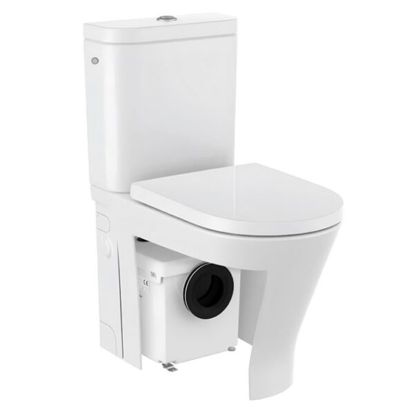 Roca Toilet Gap D-Trit With Integrated Waste Macerator - Image 3