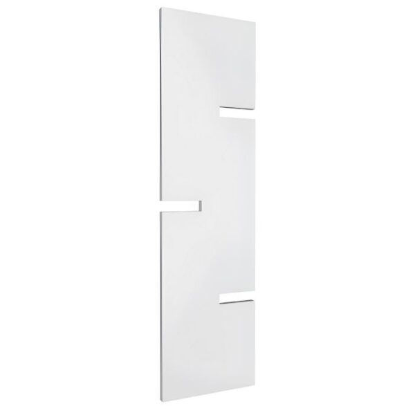 Reina White Fiore Designer Vertical Radiator 1790mm