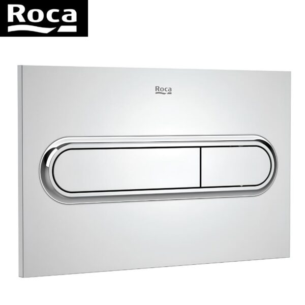 Roca Chrome Dual Flush Operating Plate For Concealed Cistern