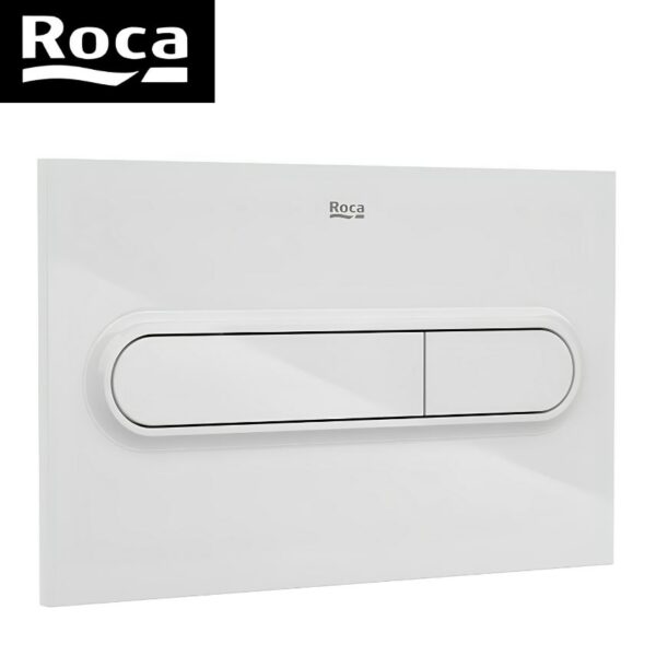 Roca White Dual Flush Operating Plate For Concealed Cistern
