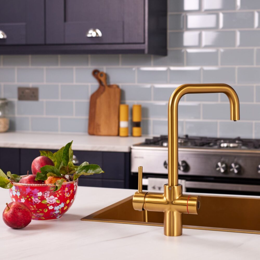 Impromta Brushed Gold 3 in 1 Fingerprint Biometric Boiling Water Tap - Image 5