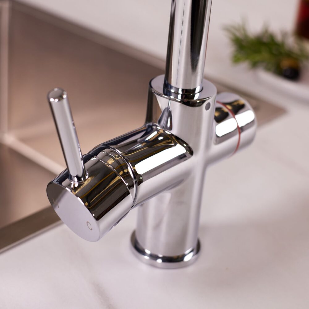 Impromta Chrome 3 in 1 Fingerprint Biometric Boiling Water Tap - Image 7