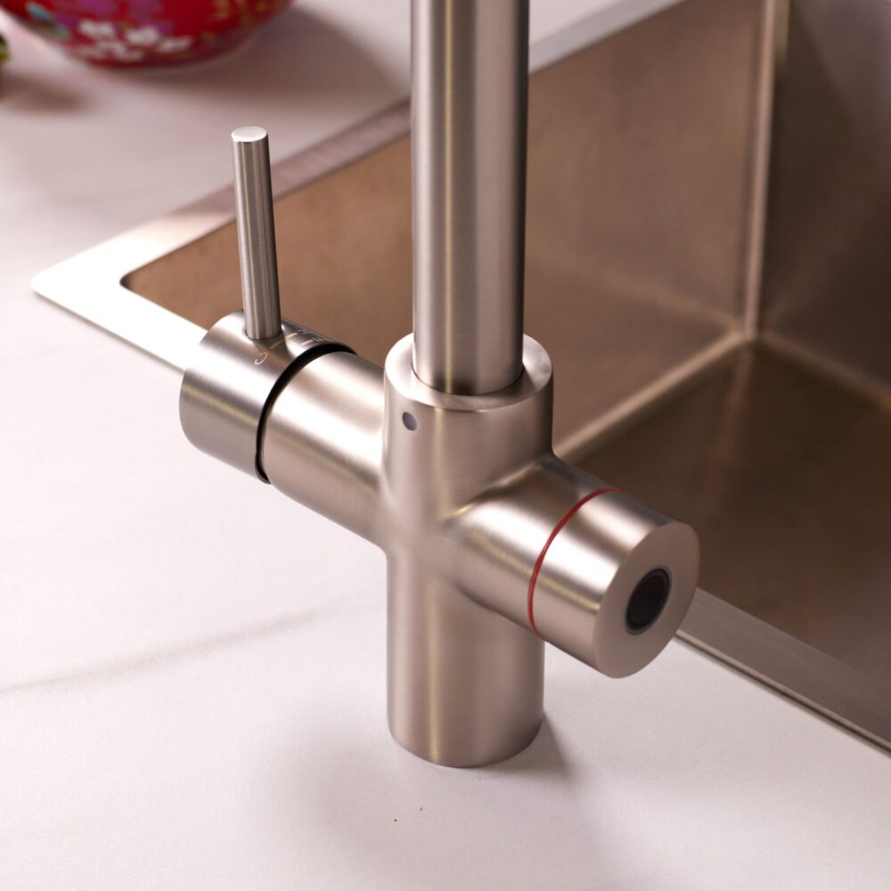 Impromta Brushed Steel 4 in 1 Fingerprint Biometric Boiling Water Tap - Image 3