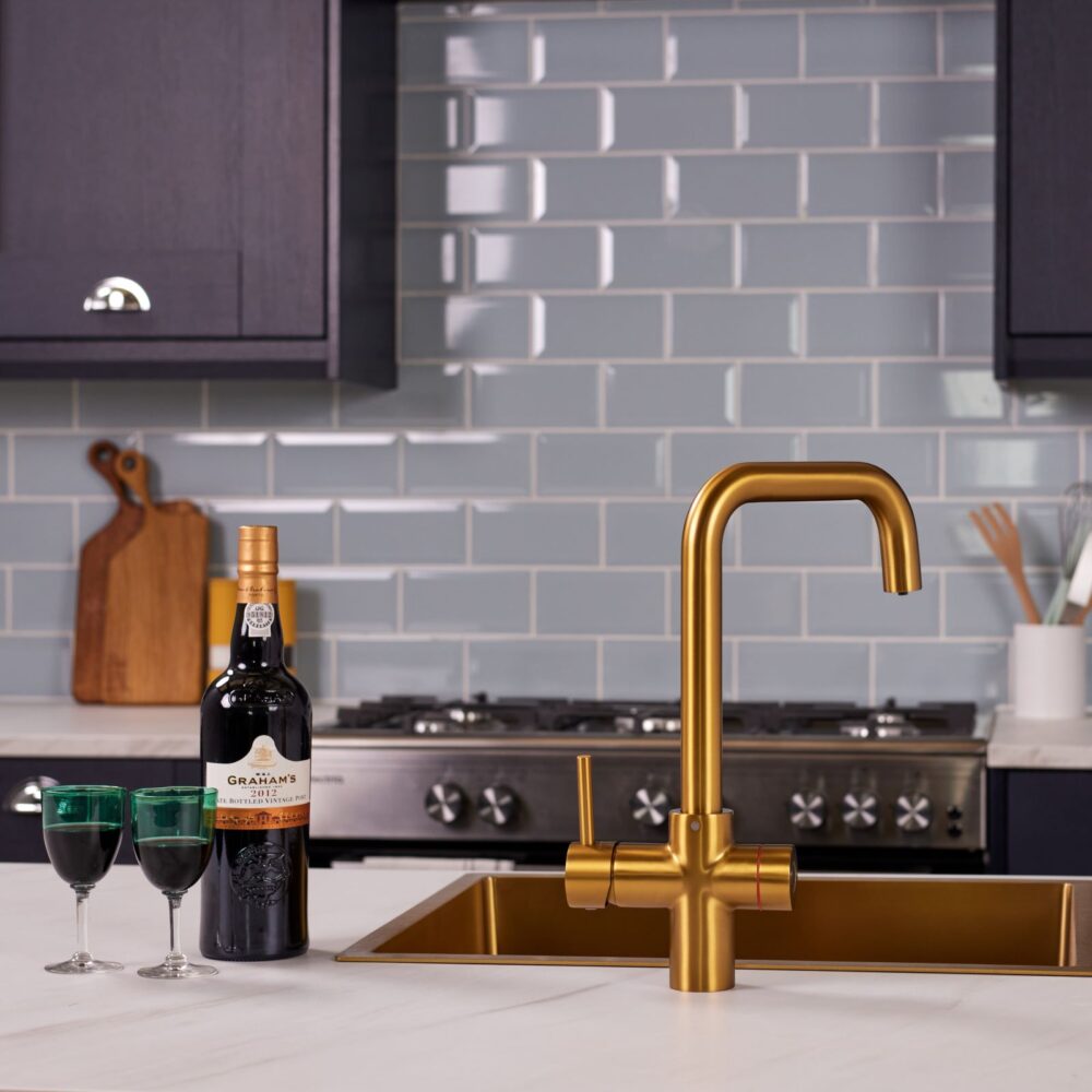 Impromta Brushed Gold 4 in 1 Fingerprint Biometric Boiling Water Tap - Image 6