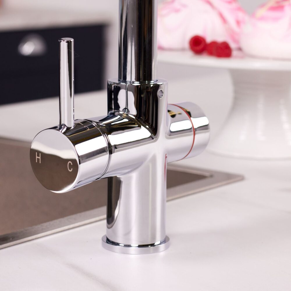 Impromta Chrome 4 in 1 Fingerprint Biometric Boiling Water Tap - Image 2