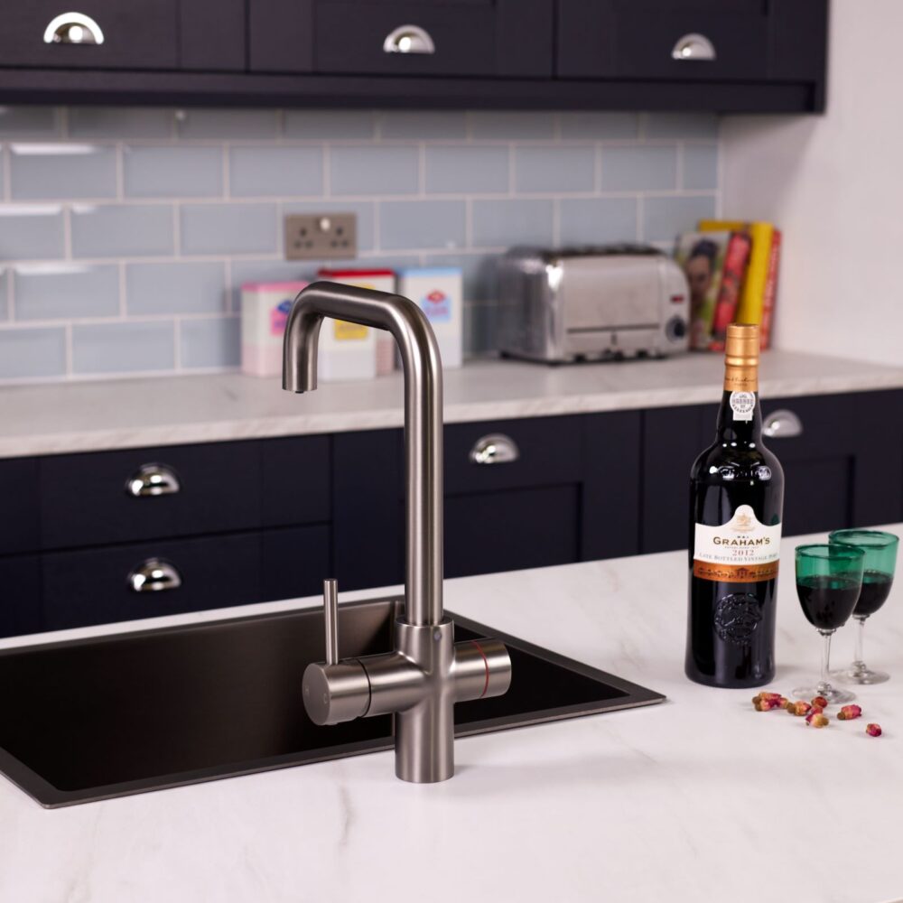 Impromta Gunmetal Grey 4 in 1 Fingerprint Biometric Boiling Water Tap - Image 6