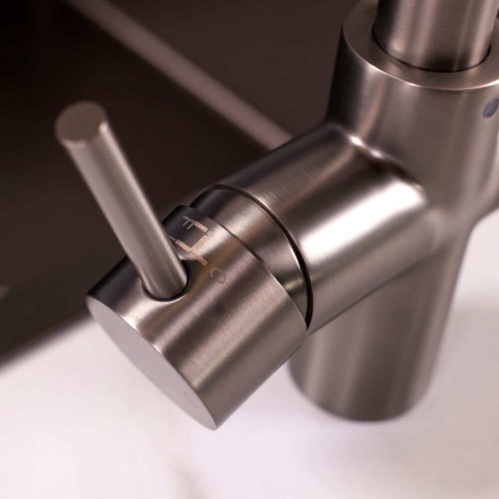 Impromta Gunmetal Grey 4 in 1 Fingerprint Biometric Boiling Water Tap - Image 4