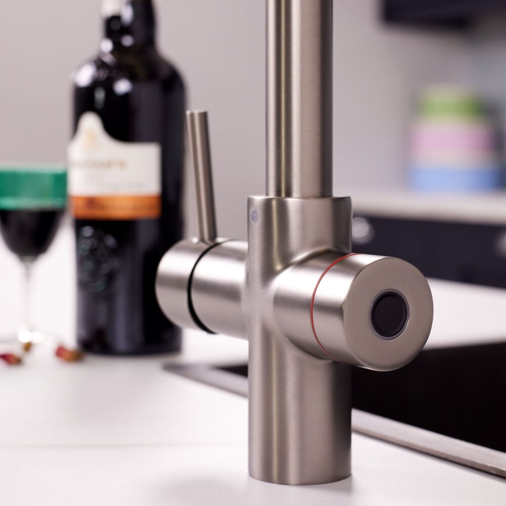 Impromta Gunmetal Grey 4 in 1 Fingerprint Biometric Boiling Water Tap - Image 2