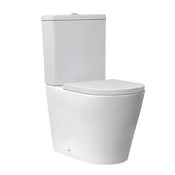 Sognare Linea Rimless Closed Back Pan with Cistern and Soft Close Seat