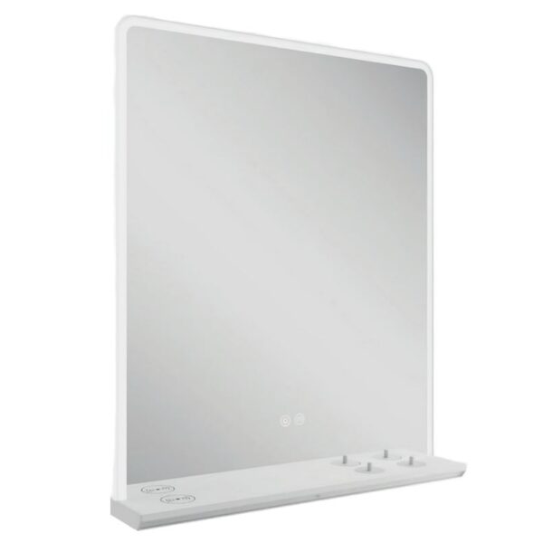 Charj LED Mirror With Shelf and Charging Points - Various Sizes
