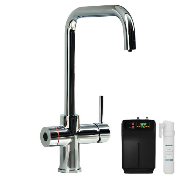 Impromta Chrome 3 in 1 Fingerprint Biometric Boiling Water Tap