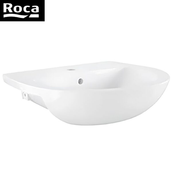 Roca Havana Semi-Recessed Basin 550mm Wide - 1 Tap Hole