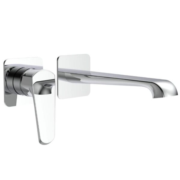 Sognare Montana Wall Mounted Bath Mixer Tap Chrome