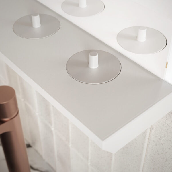 Charj LED Mirror With Shelf and Charging Points - Various Sizes - Image 4