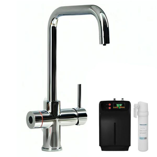 Impromta Chrome 4 in 1 Fingerprint Biometric Boiling Water Tap