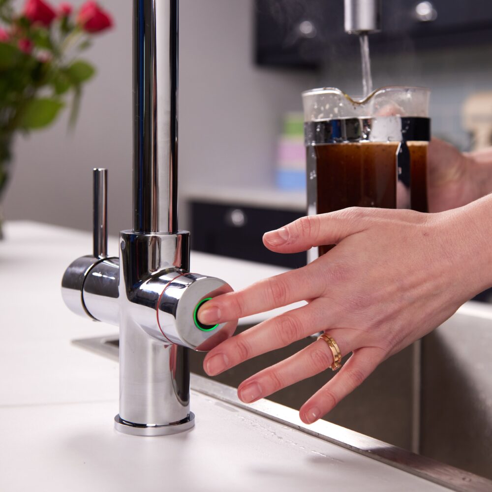 Impromta Chrome 3 in 1 Fingerprint Biometric Boiling Water Tap - Image 4