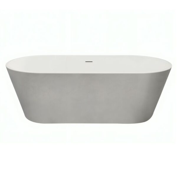 Silver Zaraza 1600mm Free Standing Bath