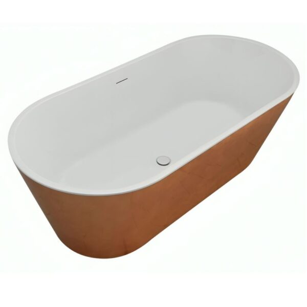 Copper Zaraza 1600mm Free Standing Bath - Image 3