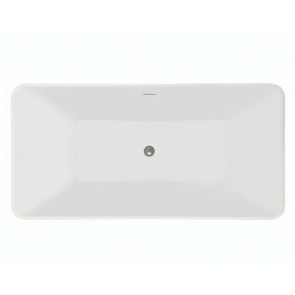 Glossy White Monitos 1300mm Free Standing Bath - Image 3