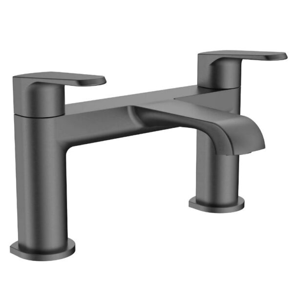 Sognare Montana Bath Filler Gunmetal Bathroom Tap
